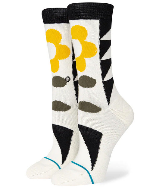 Stance - Quiltessential Crew Socks | Off White