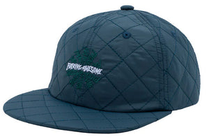 FA - Quilted Spiral 6-Panel Hat | Teal