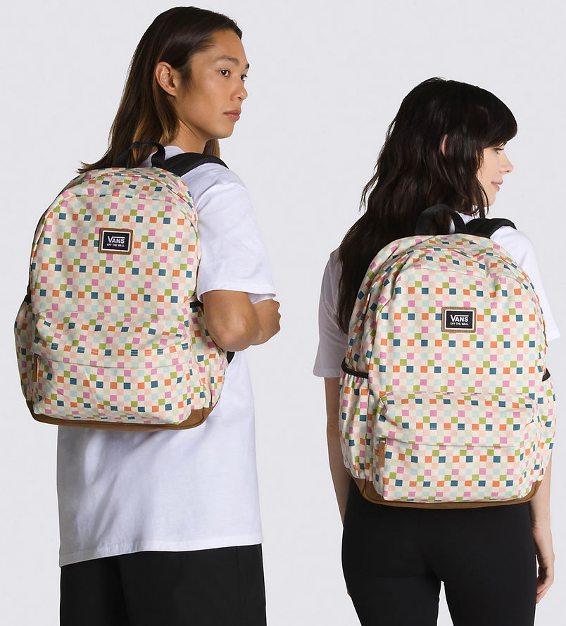 https plusskateshop products vans realm plus backpack rose smoke