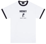 Hockey - Heavy Rock Ringer Tee | White