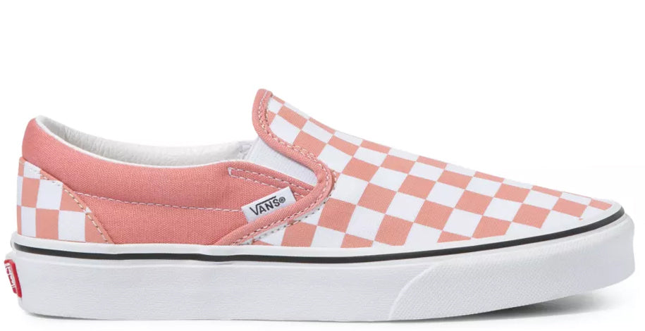 checkerboard rose vans