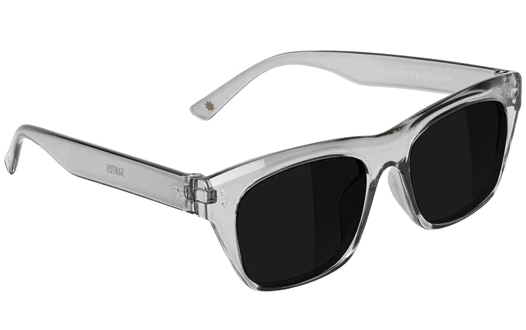 Glassy - Santos Sunglasses | Transparent Grey