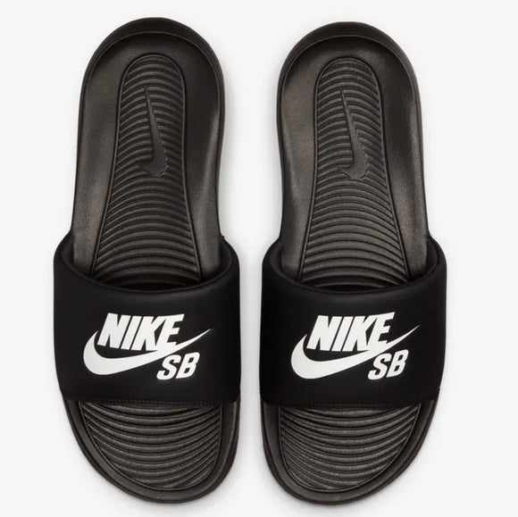 Nike SB - Victori One Slides | Black White