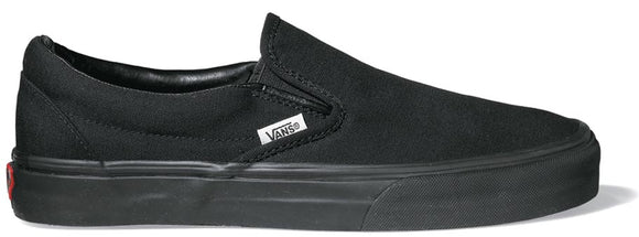 Vans - Classic Slip-On Shoes | Black Black