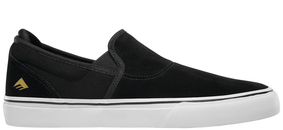 Emerica - Wino G6 Slip-On Shoes | Black White