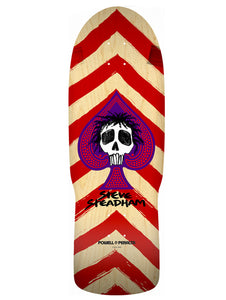 Powell Peralta - Steve Steadham 'Spade' Re-issue 10" Deck | Red Natural