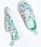 Vans - Toddler Authentic Elastic Lace Shoes | Pastel Multi (Rainbow Seahorse)