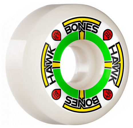 Bones - Hawk 'T-Bones' SPF P5 60mm 104a Wheels | White