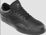 Emerica - The Low Vulc Shoes | Black Black (Leather)