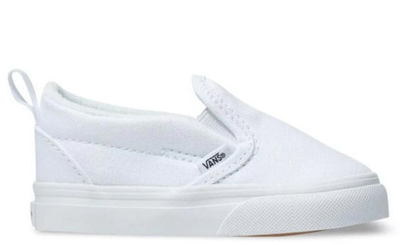 Vans - Toddler Slip-On Shoes | White