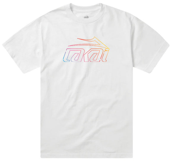 Lakai - Neon Tee | White