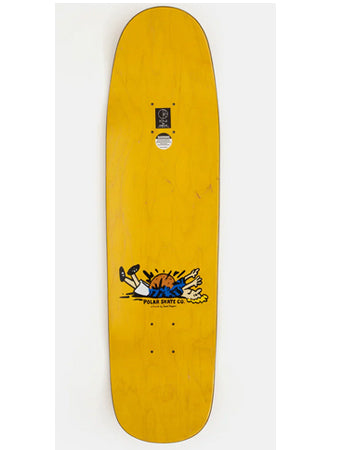 POLAR SKATE CO. PAUL GRUND NOTRE DAME P9 SPECIAL SHAPE DECK