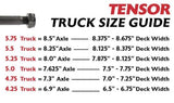 Tensor - Daewon Mag Light Velvet 5.25 8" Trucks | Red (Set of 2)